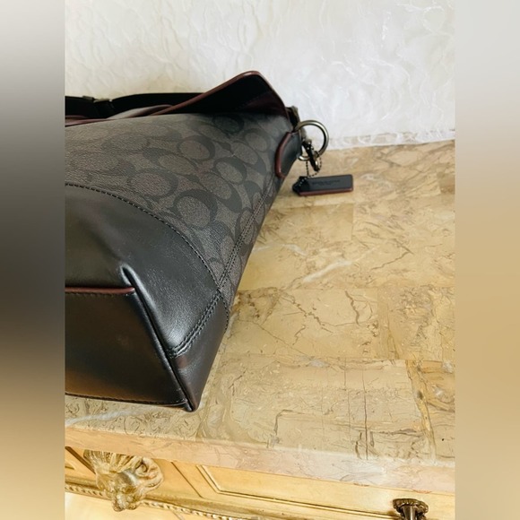 Coach Hamilton Portfolio Brief In Signature Canvas 4190 - Picture 7 of 10